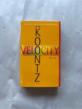 Dean Koontz Velocity (2006) Mass Market Paperback Psychological Thriller